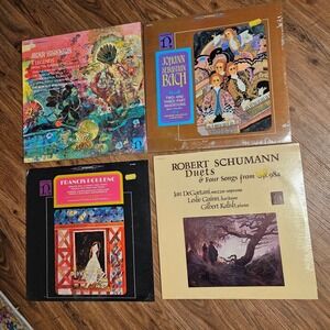 Lot of 4 Robert Schumann Duets Four Songs Op 98a Classical Vinyl Sealed NOS